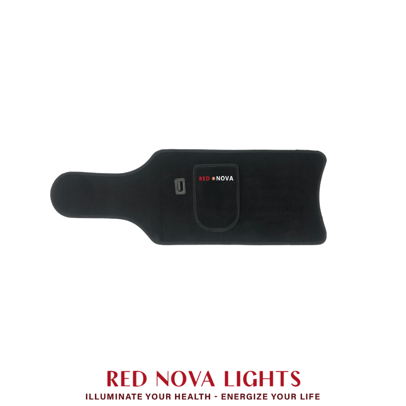 Red Light Therapy Belt for Back Pain & Muscle Recovery – 660nm + 850nm