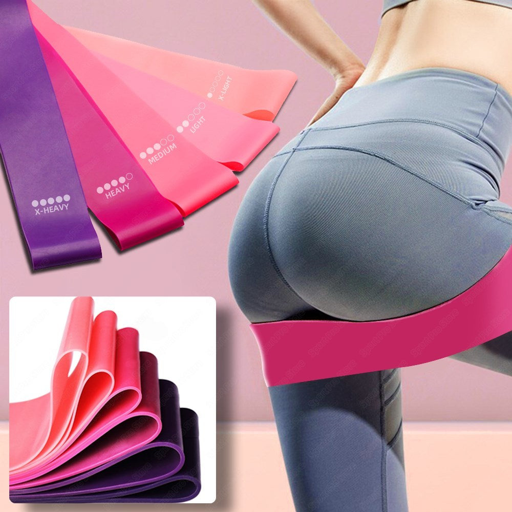 Resistance Bands – Elastic Booty & Bodybuilding Rubber Bands for Fitness
