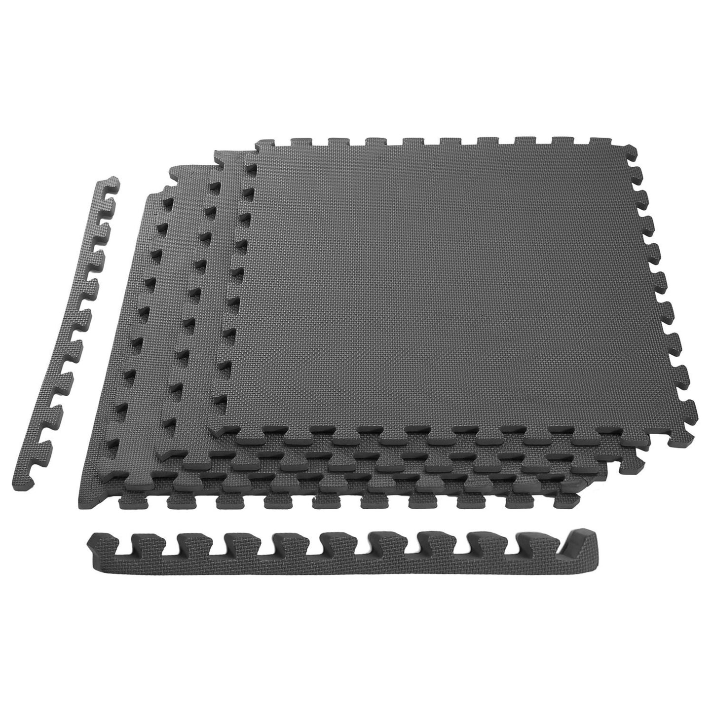 Foam Gym Puzzle Exercise Mat – EVA Interlocking Protective Tiles