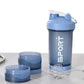 450ml Plastic Water Bottle Three Layer Protein Shaker