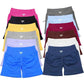 Seamless Silicone Printed Yoga Shorts