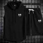 Summer Men's Casual Hooded Tracksuit Set