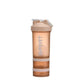 450ml Plastic Water Bottle Three Layer Protein Shaker