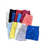 Seamless Silicone Printed Yoga Shorts