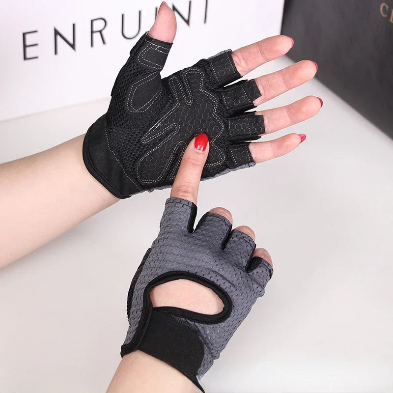 Gym Gloves  Dumbbells Workout Gloves Half Finger