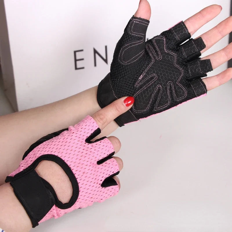Gym Gloves  Dumbbells Workout Gloves Half Finger