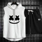 Summer Men's Casual Hooded Tracksuit Set