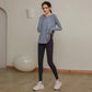 Long Sleeve Yogawear Blouse Workout Gym Clothing