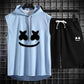 Summer Men's Casual Hooded Tracksuit Set