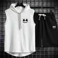Summer Men's Casual Hooded Tracksuit Set