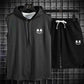 Summer Men's Casual Hooded Tracksuit Set