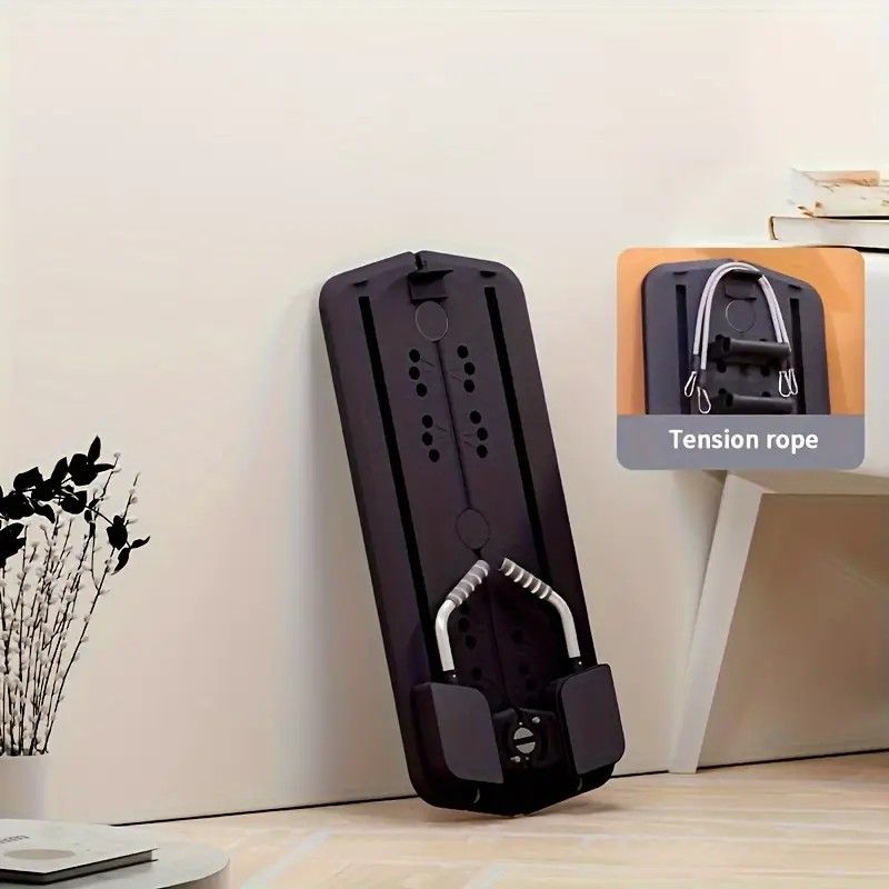 1pc Multi-Functional Folding Abdominal Exercise Board - PP Material, Uncharged, Portable Home Workout Equipment for Waist, Buttocks, Leg Toning and Shaping, Gym Accessories
