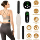EMS Lower Back Massager Heating Pad Cordless Heating Pad for Back Belly Waist with Remote Magnetic Host 8 Modes 19 Intensity Levels 3 Heating Levels
