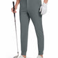 SERAMY Men's Golf Joggers Slim Fit Stretch Pants 5 Pockets Ink Gray Size XXL